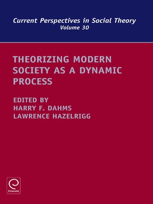 cover image of Current Perspectives in Social Theory, Volume 30